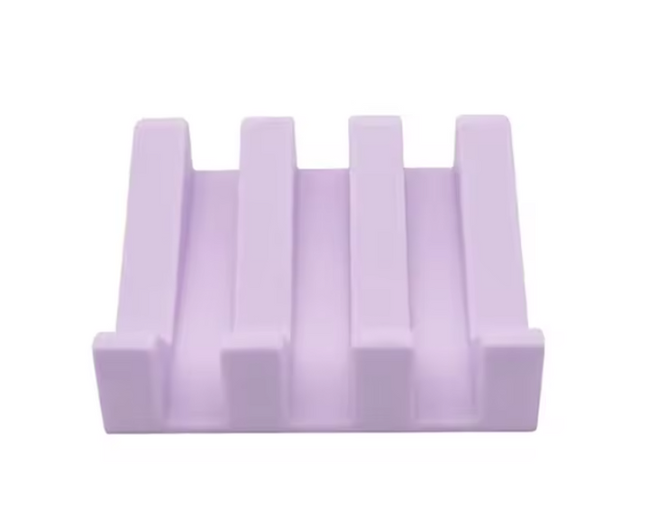 Jabonera en silicona antideslizante