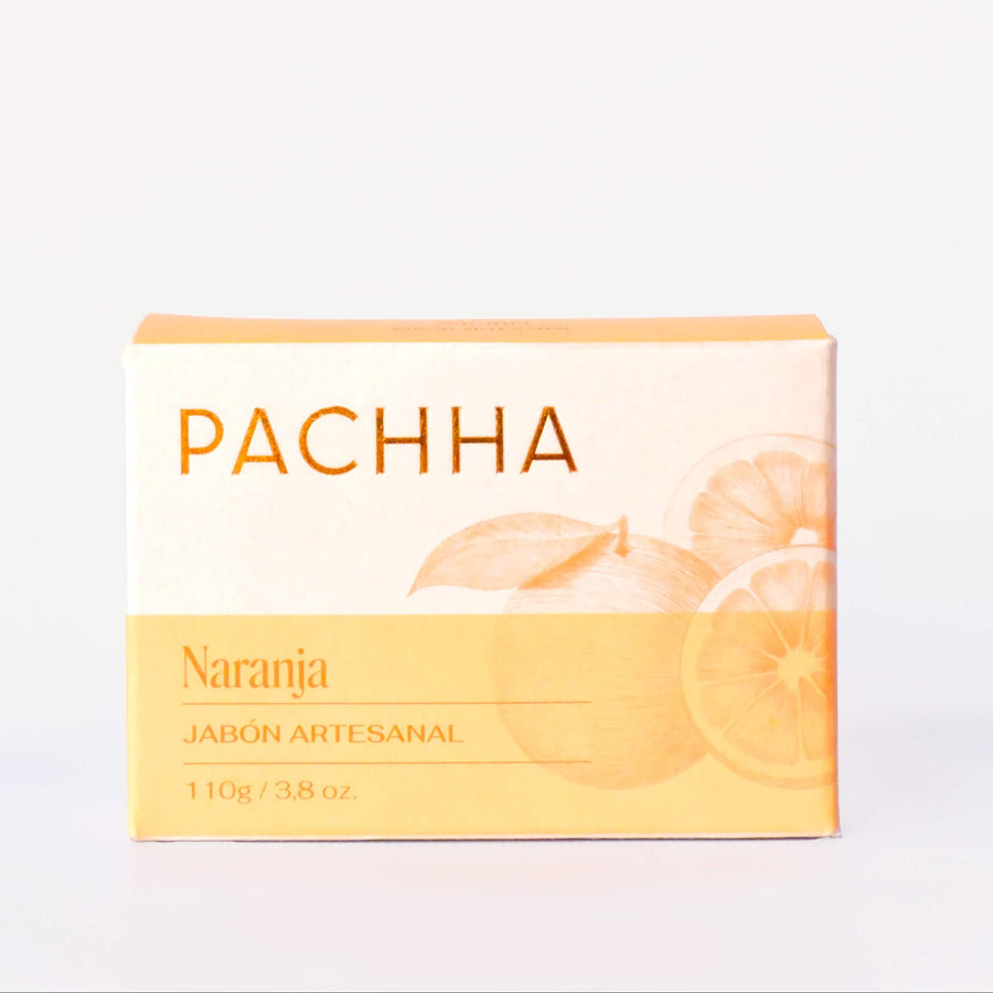 jabón natural de naranja pachha