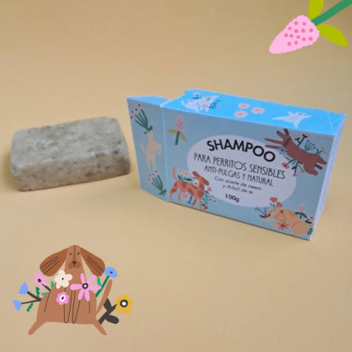 Shampoo natural para perros