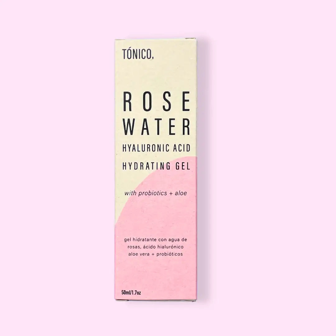 Gel facial de Ácido Hialurónico + Agua de Rosas Simple As