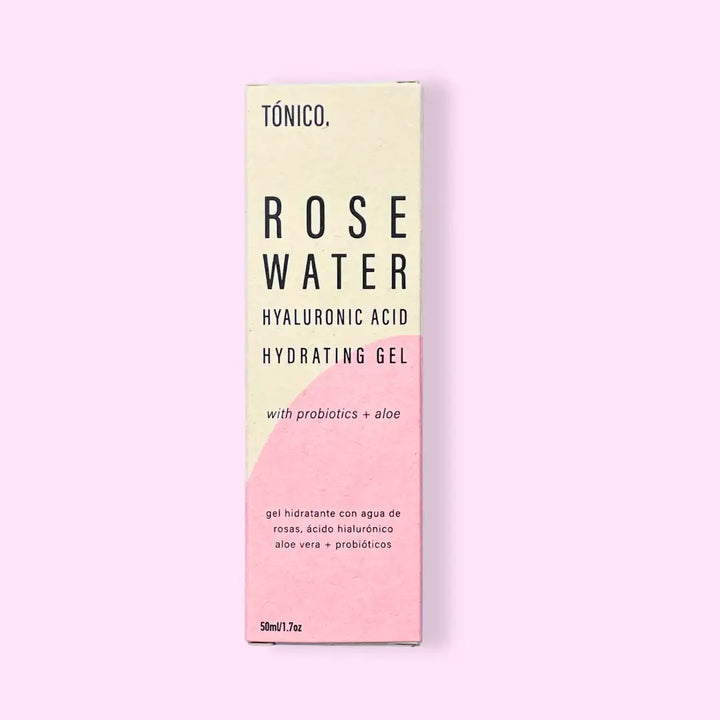 Gel facial de Ácido Hialurónico + Agua de Rosas Simple As