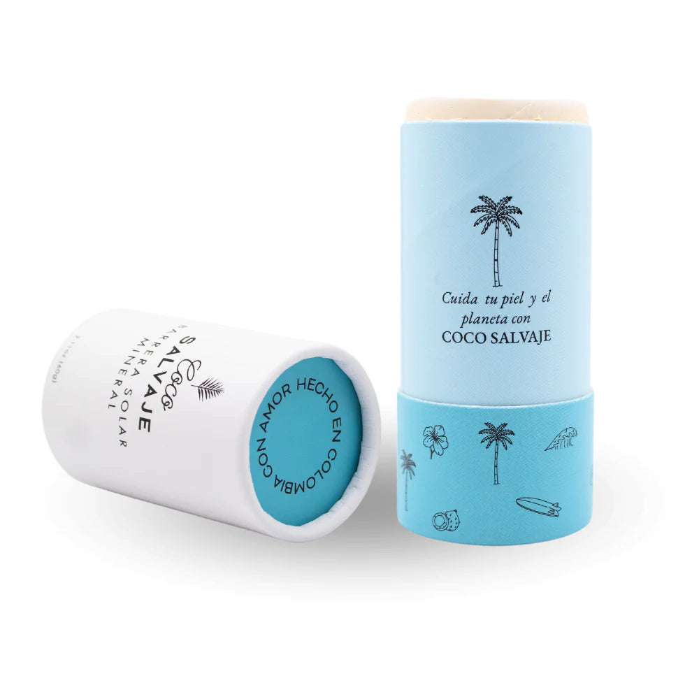 Bloqueador Solar Mineral Coco Salvaje – Verde Pluma