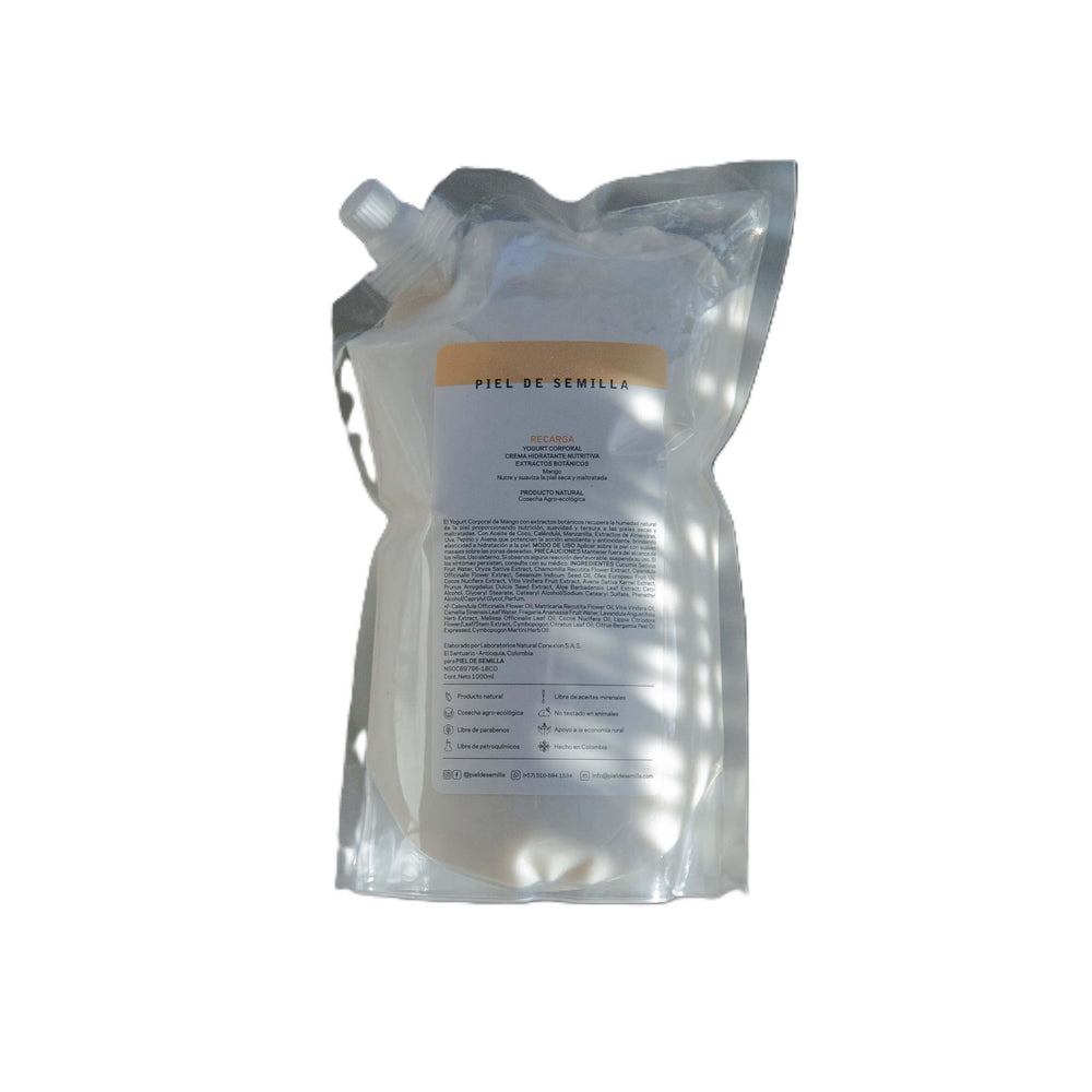 Crema Corporal Hidratante piel de semilla yogurt de mango