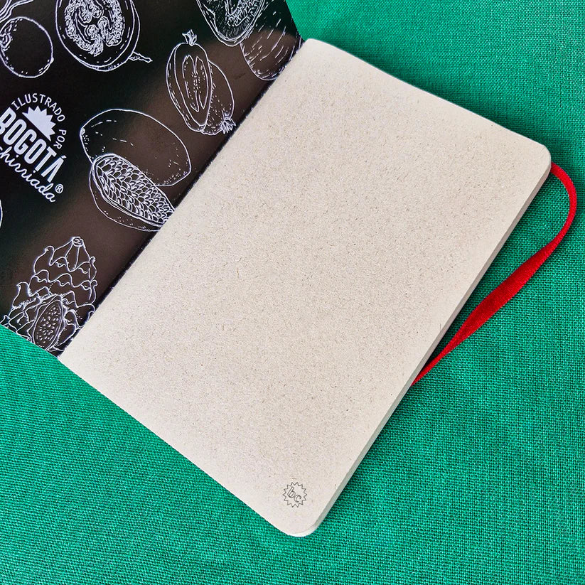 libreta ecológica ilustrada Bogotá chirriada