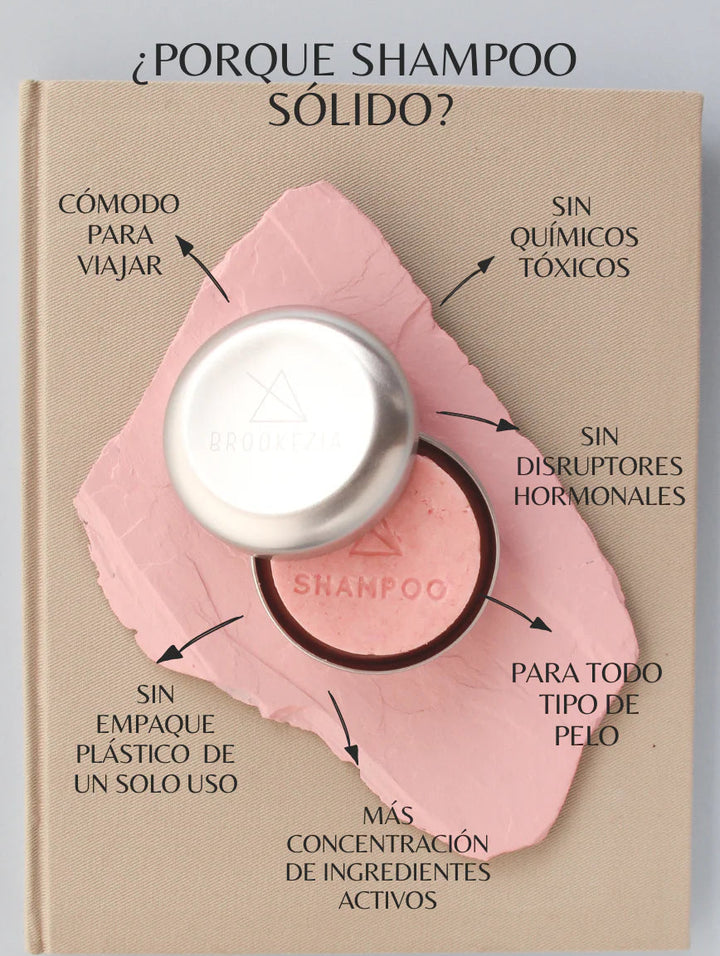 Shampoo sólido Cabello Seco Brookezia