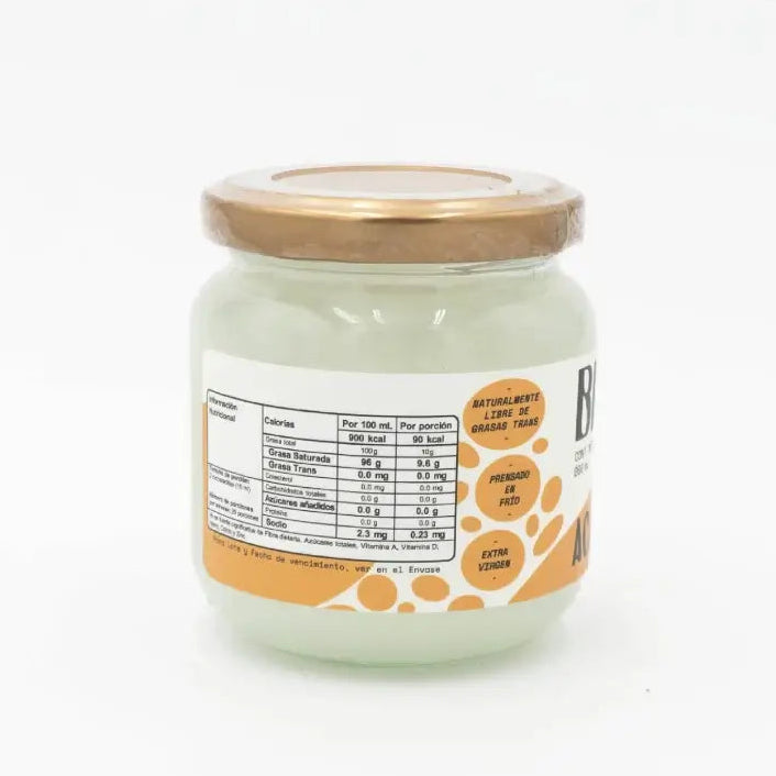 Aceite de coco natural prensado en frío Bioessence