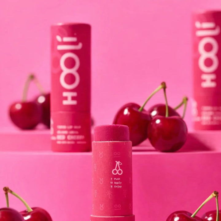 Bálsamo labial con Color Cereza Hooli