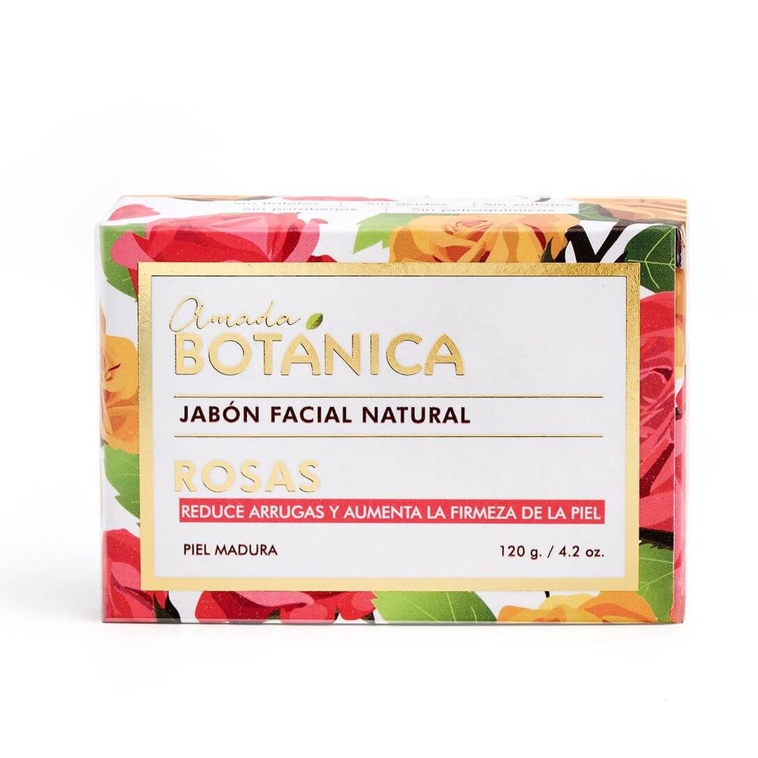 Jabón Facial de Rosas Botanica