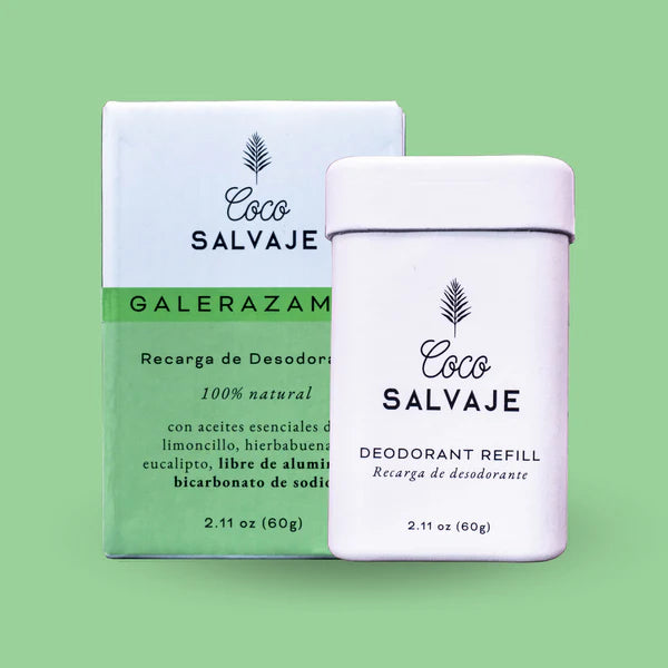 Desodorante natural en barra Galerazamba Coco salvaje
