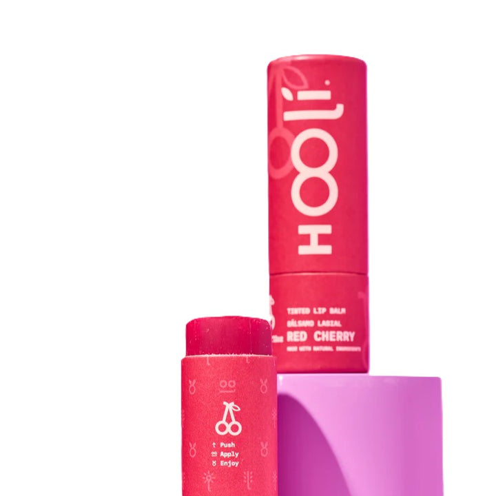 Bálsamo labial con Color Cereza Hooli