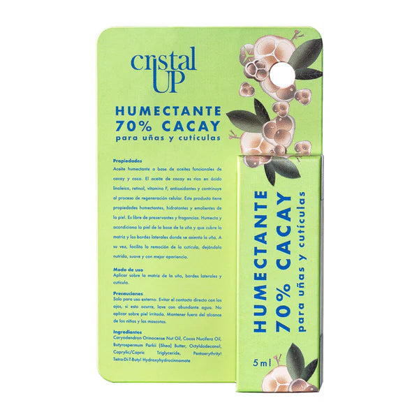 Humectante para uñas y cutículas de Cacay Cristal Up!
