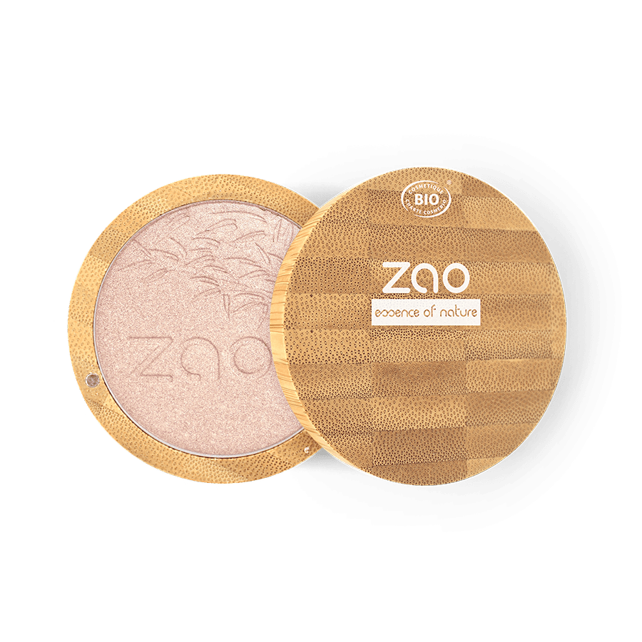 Iluminador compacto Shine Up orgánico Zao Makeup