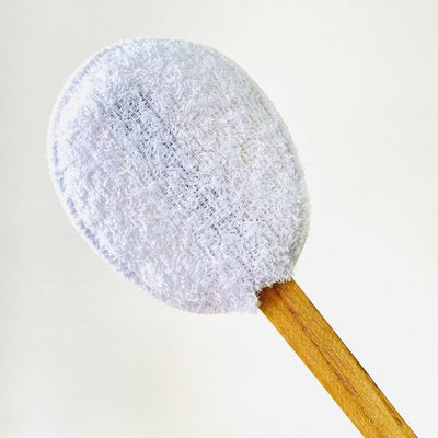 Paleta para espalda en estropajo