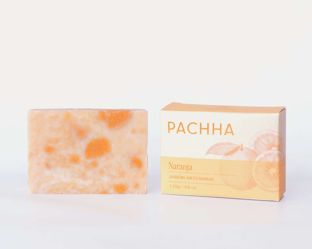 jabón natural de naranja pachha