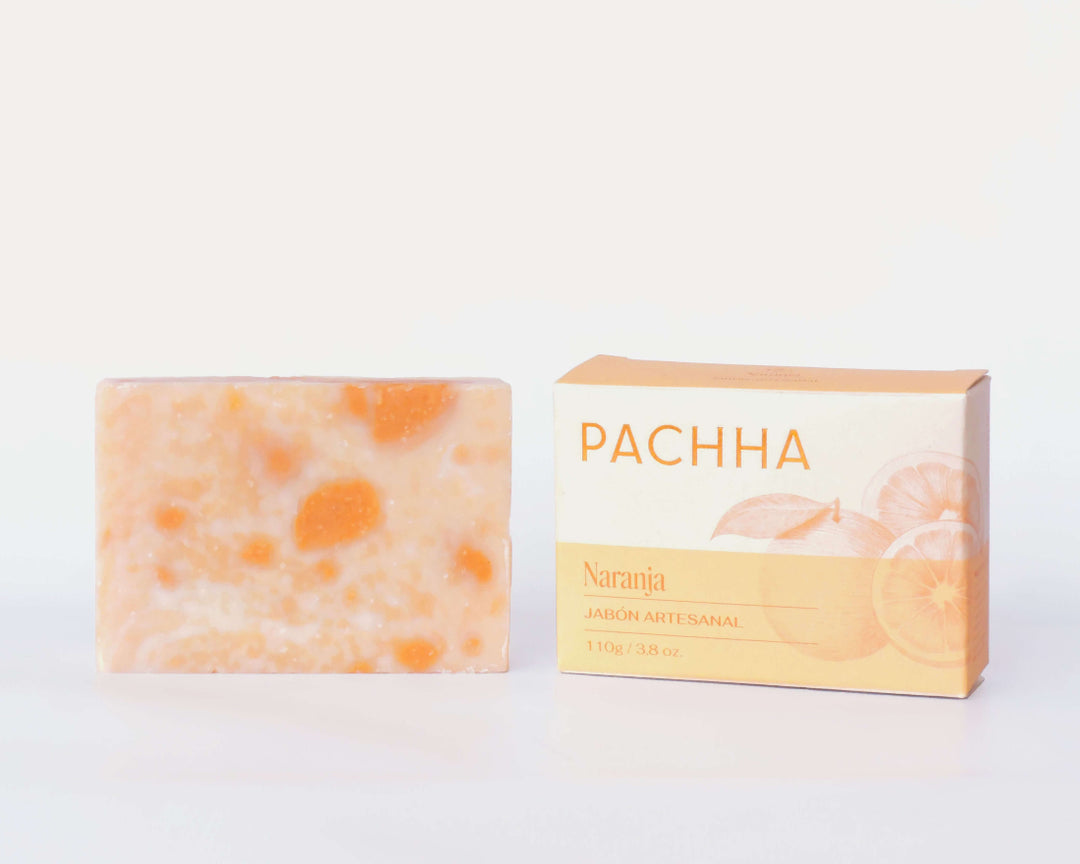 jabón natural de naranja pachha