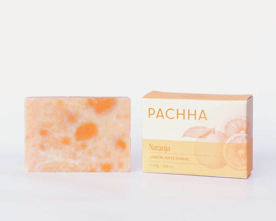 jabón natural de naranja pachha