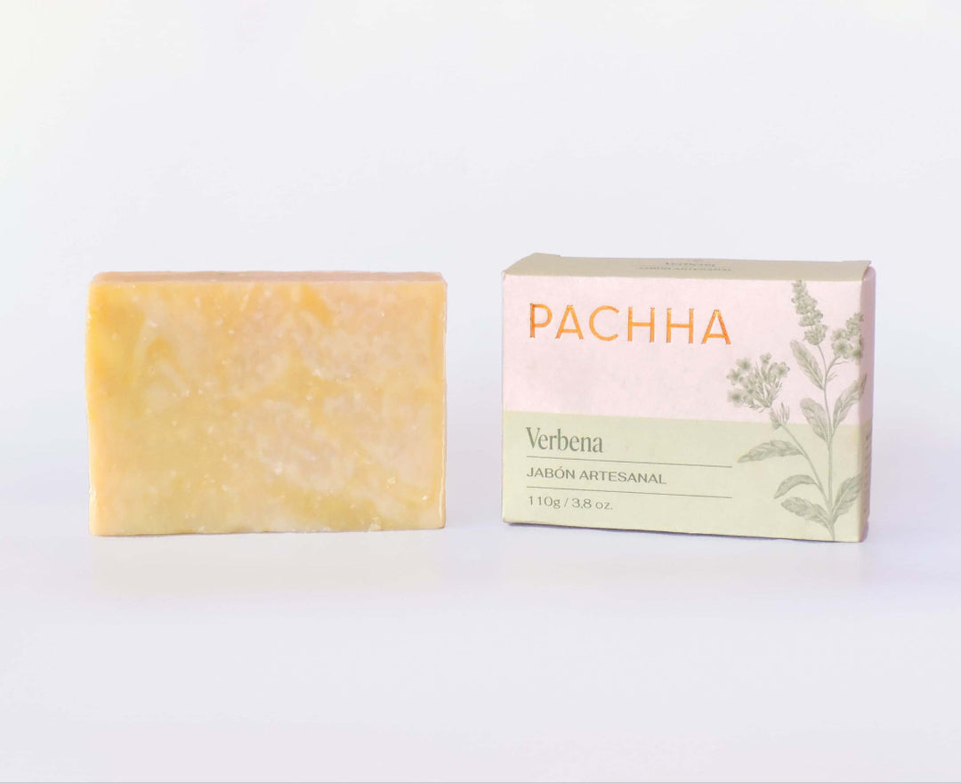 jabón natural de verbena pachha
