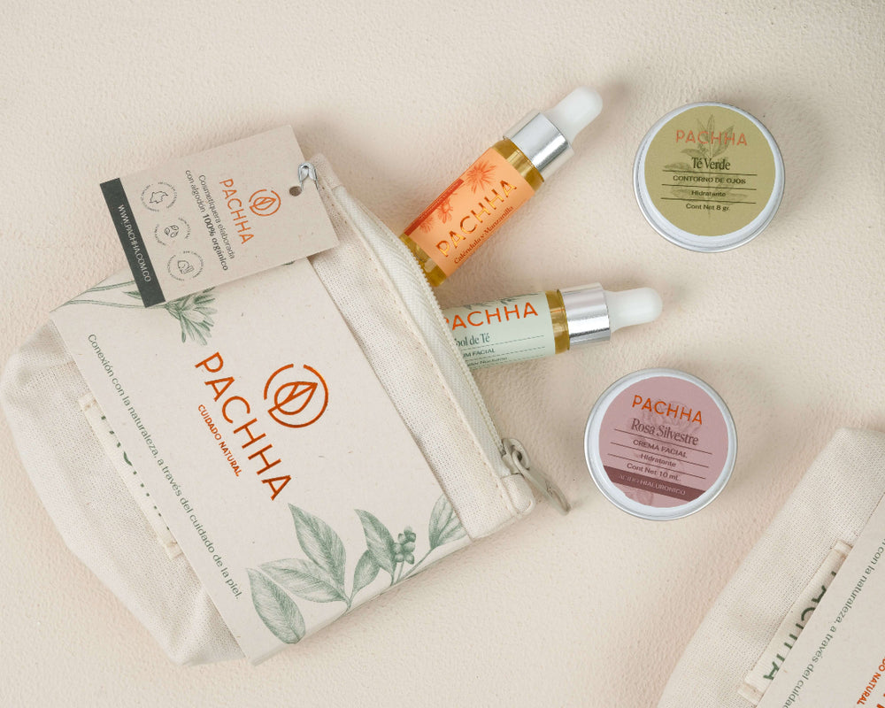 kit viajes cuidado facial pachha 