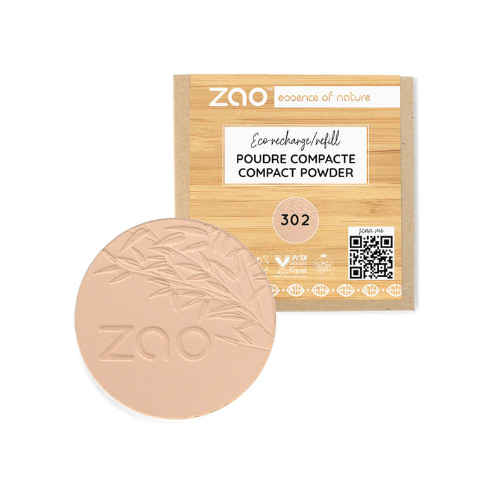 Polvo compacto orgánico Zao Makeup
