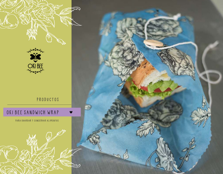 Envoltura para Sanduche Okibee Ecowraps (1 und)