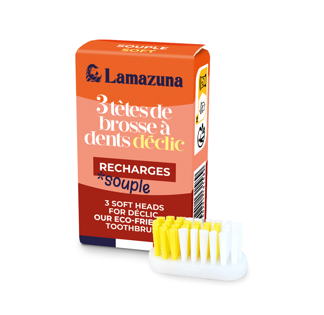 Repuestos cepillo de dientes La Mazuna 3 Unds.