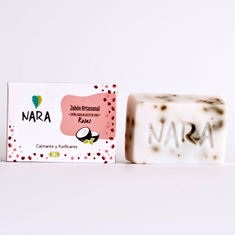 Jabón Artesanal de rosas Nara