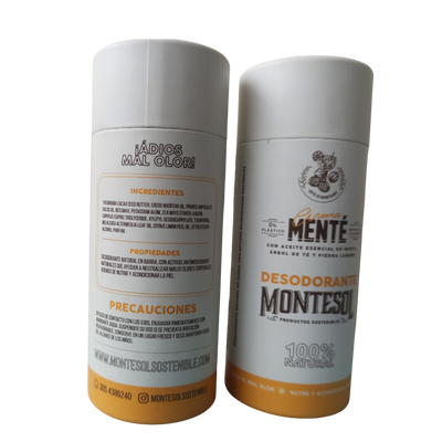 Desodorante Montesol Menté ( menta y té)