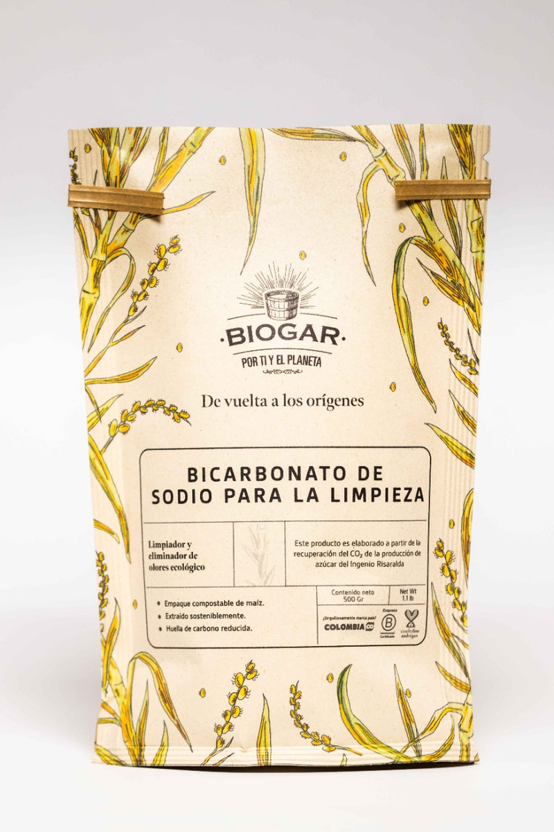 Bicarbonato de sodio Biogar 500 mg