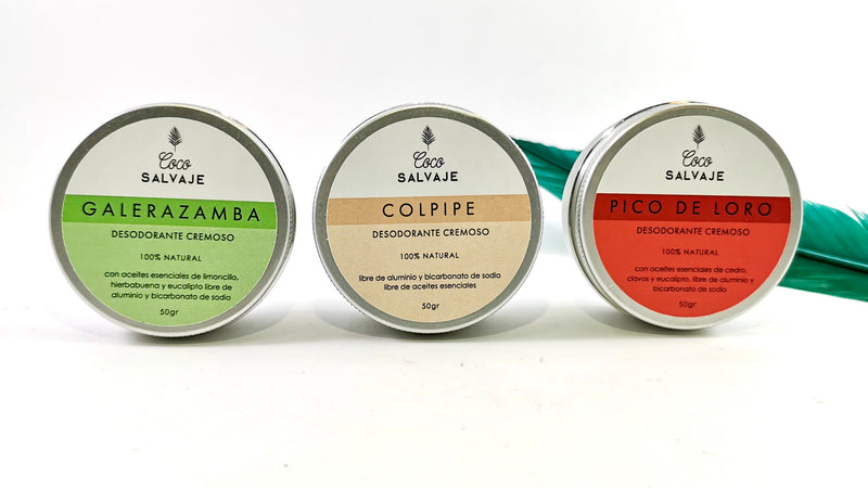 Desodorantes en crema Coco Salvaje 60gr