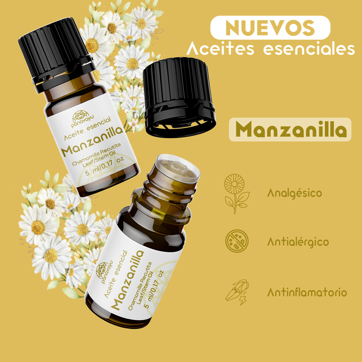 Aceite esencial de Manzanilla