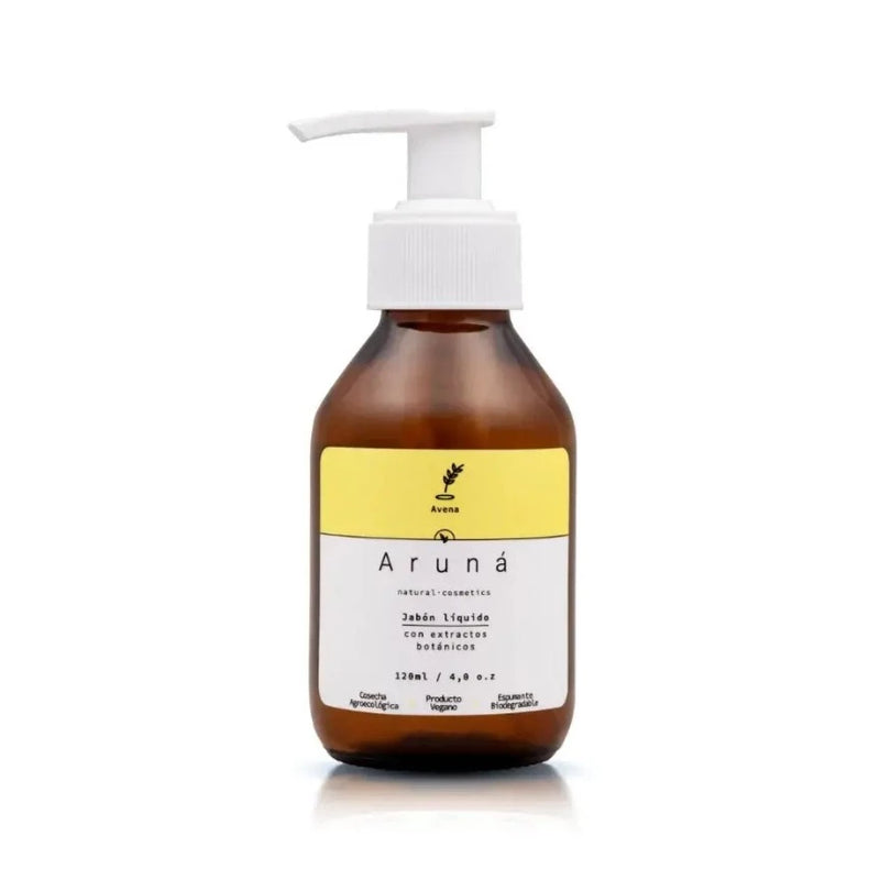 Jabón limpiador facial avena Aruná